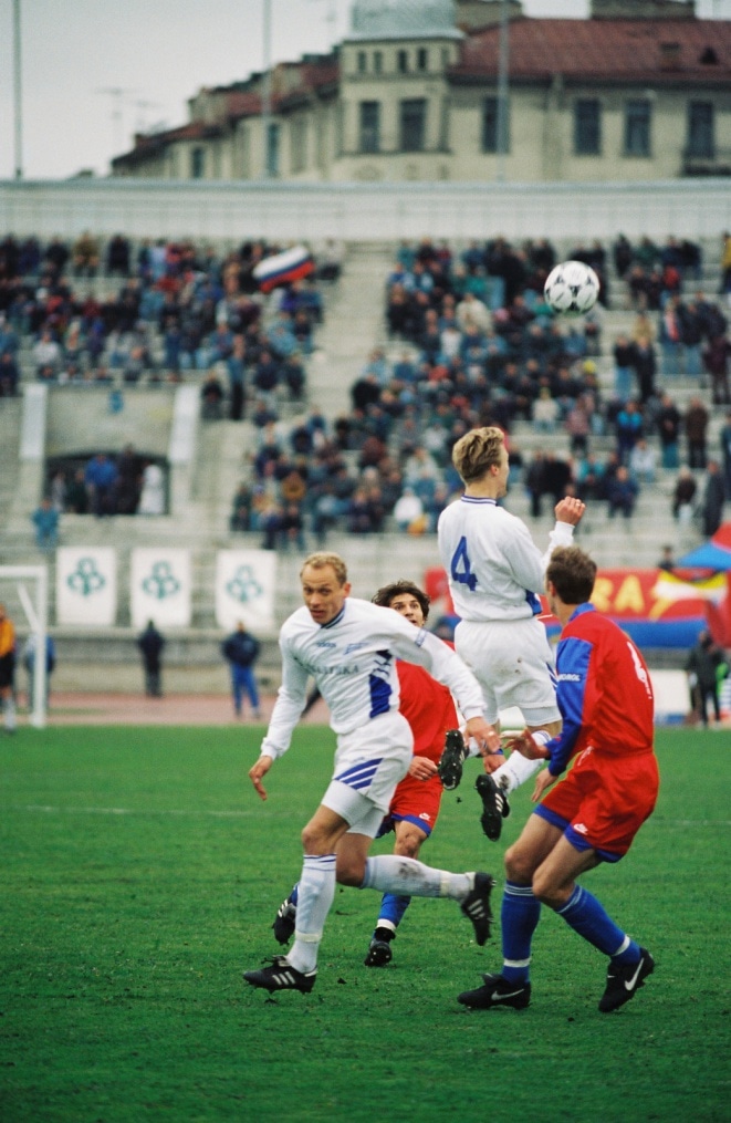 1996 год. «Зенит» — ЦСКА.