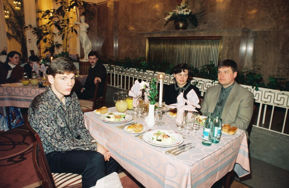 1997 год. Праздничный вечер после завершения сезона.