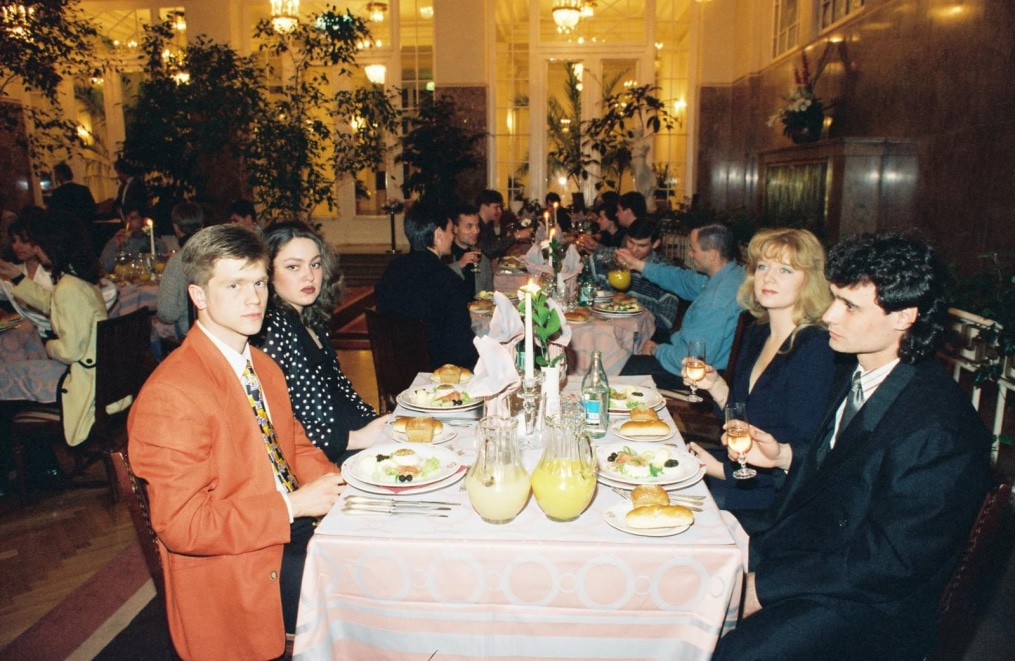 1997 год. Праздничный вечер после завершения сезона.