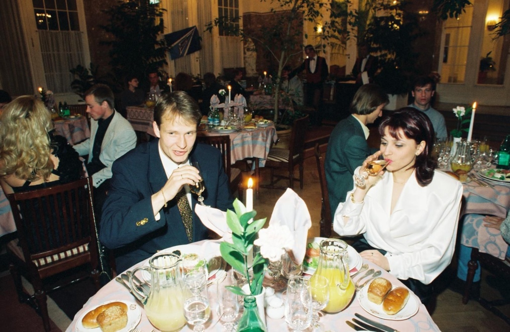 1997 год. Праздничный вечер после завершения сезона.