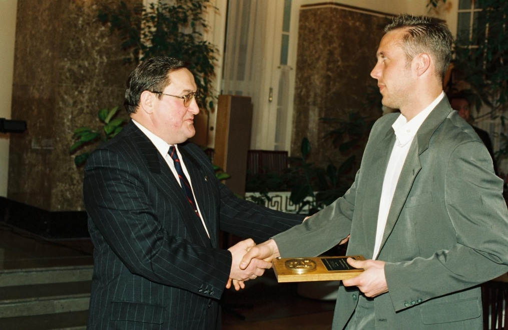 1997 год. Праздничный вечер после завершения сезона.