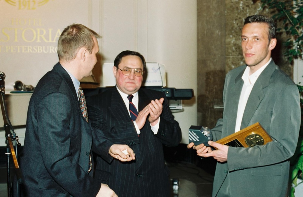 1997 год. Праздничный вечер после завершения сезона.