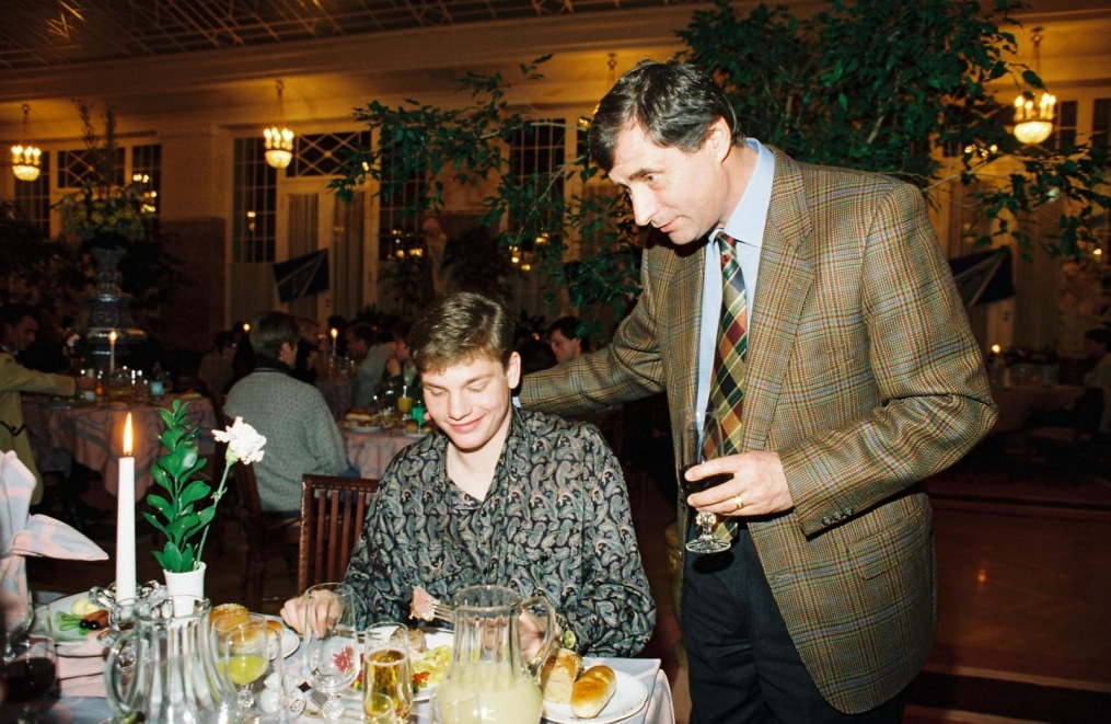 1997 год. Праздничный вечер после завершения сезона.