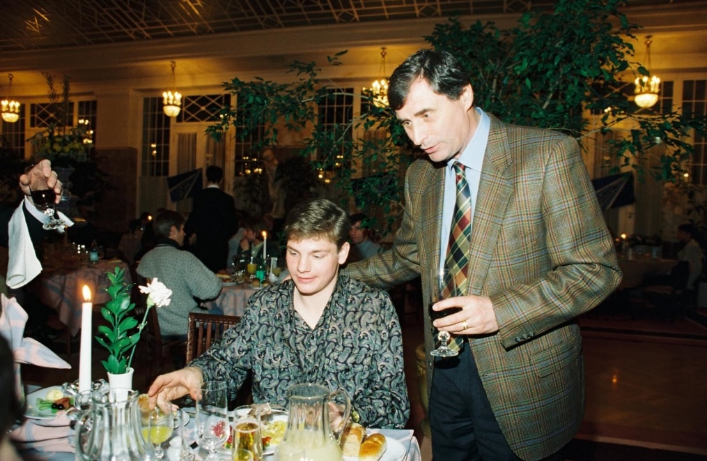 1997 год. Праздничный вечер после завершения сезона.