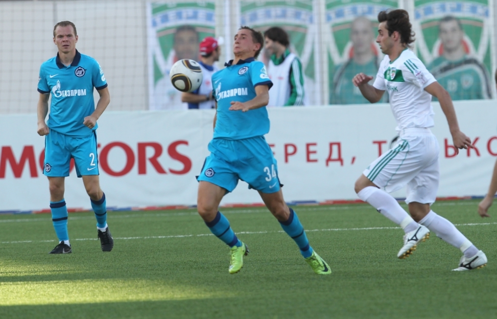 Чемпионат России 2010 года, 21 тур. Матч Терек—Зенит