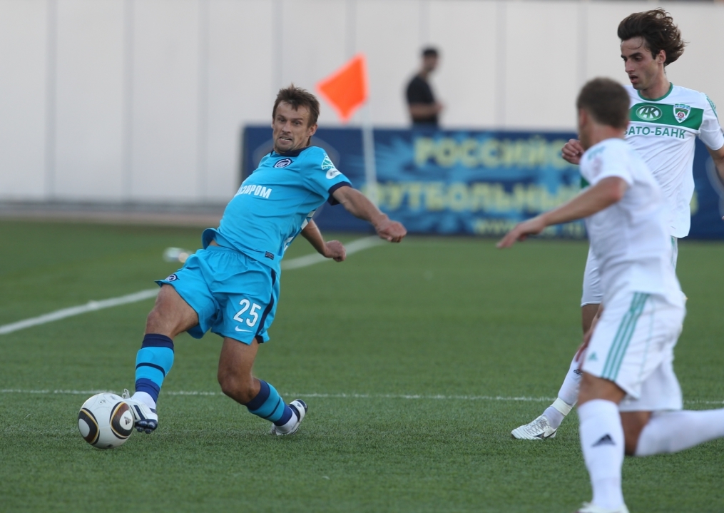 Чемпионат России 2010 года, 21 тур. Матч Терек—Зенит