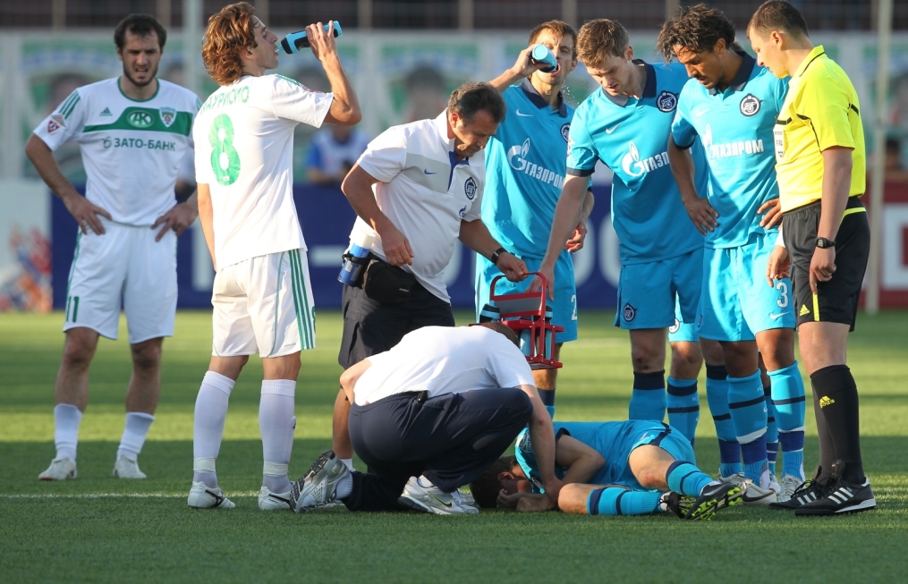 Чемпионат России 2010 года, 21 тур. Матч Терек—Зенит