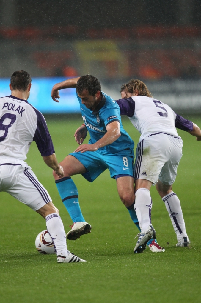 Лига Европы 2010/11 УЕФА 2010. Групповой этап, 1-й тур. Матч Андерлехт—Зенит