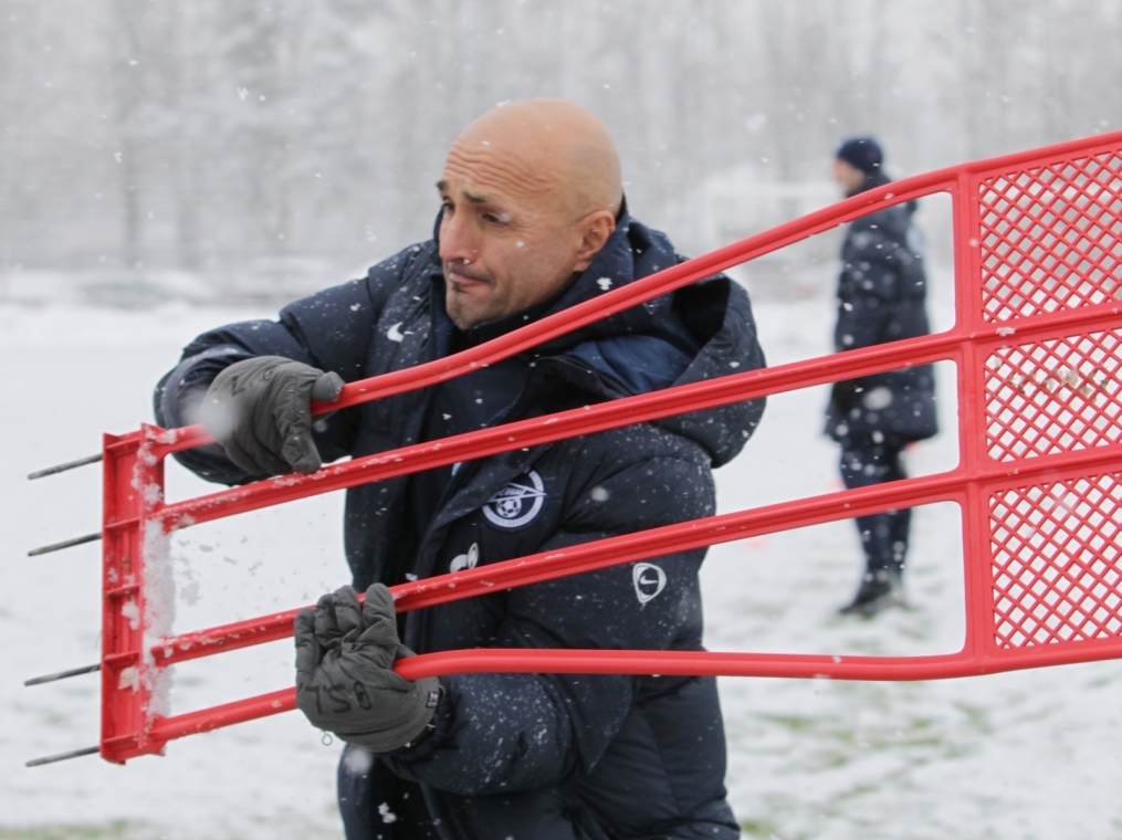 Открытая тренировка  «Зенита» в преддверии матча с ФК «Крылья Сове