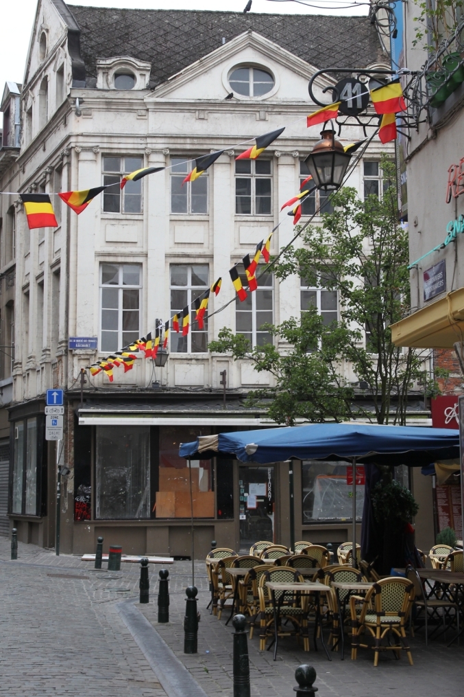 Брюссель. Город перед матчем