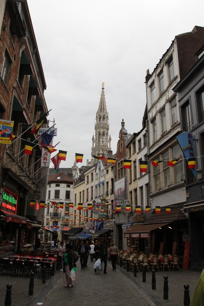 Брюссель. Город перед матчем