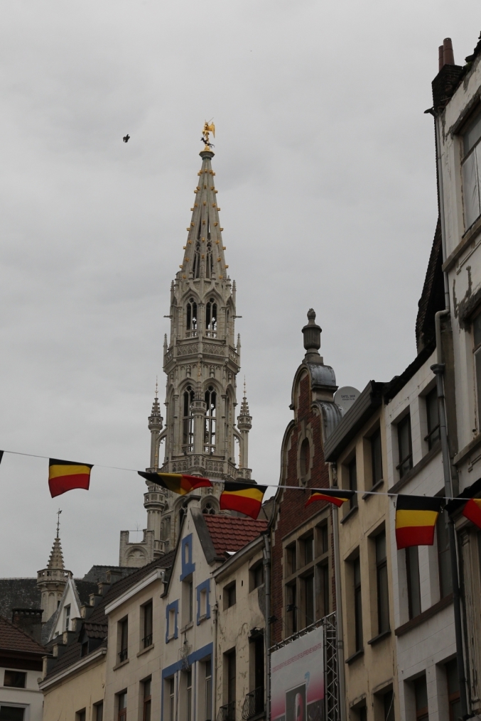 Брюссель. Город перед матчем