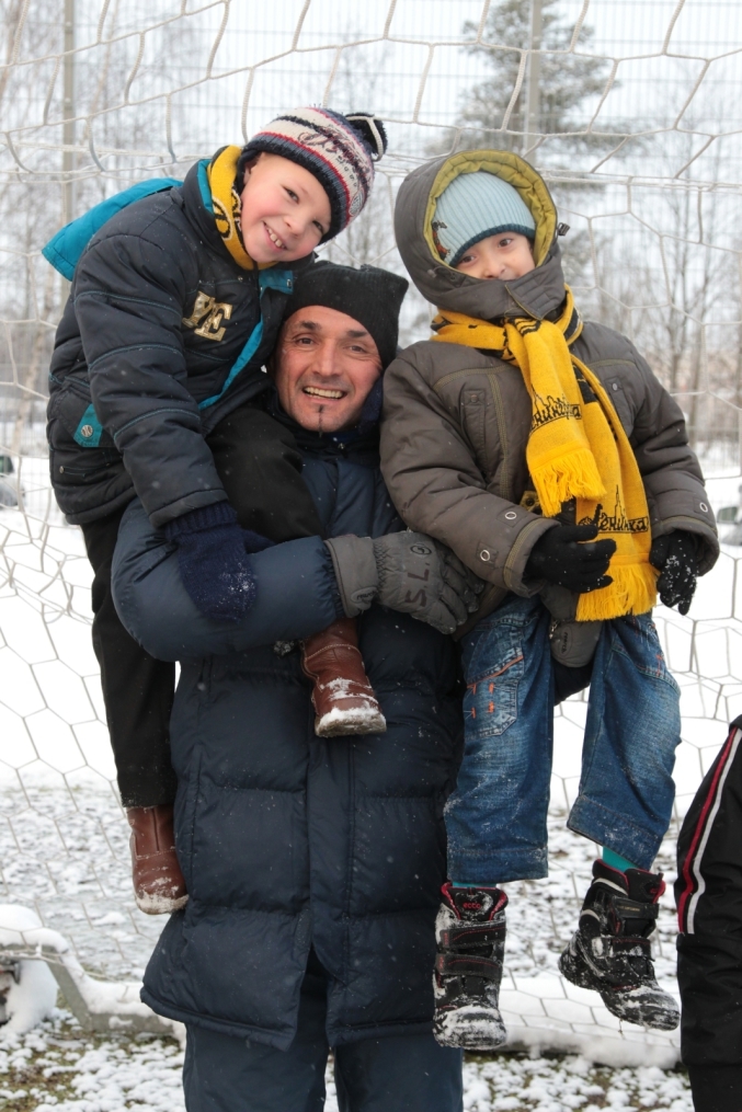 Лучано Спалетти принял в гости петербургских детей—сирот