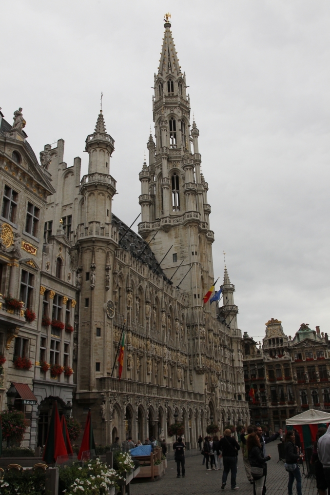 Брюссель. Город перед матчем