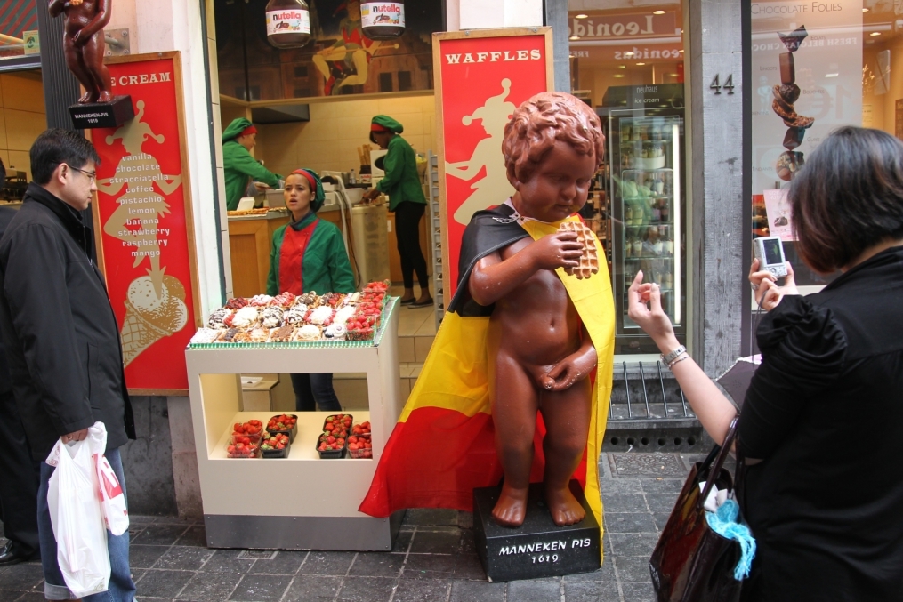 Брюссель. Город перед матчем