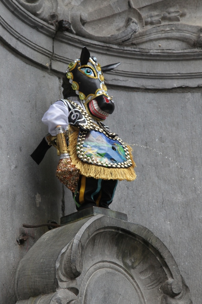 Брюссель. Город перед матчем