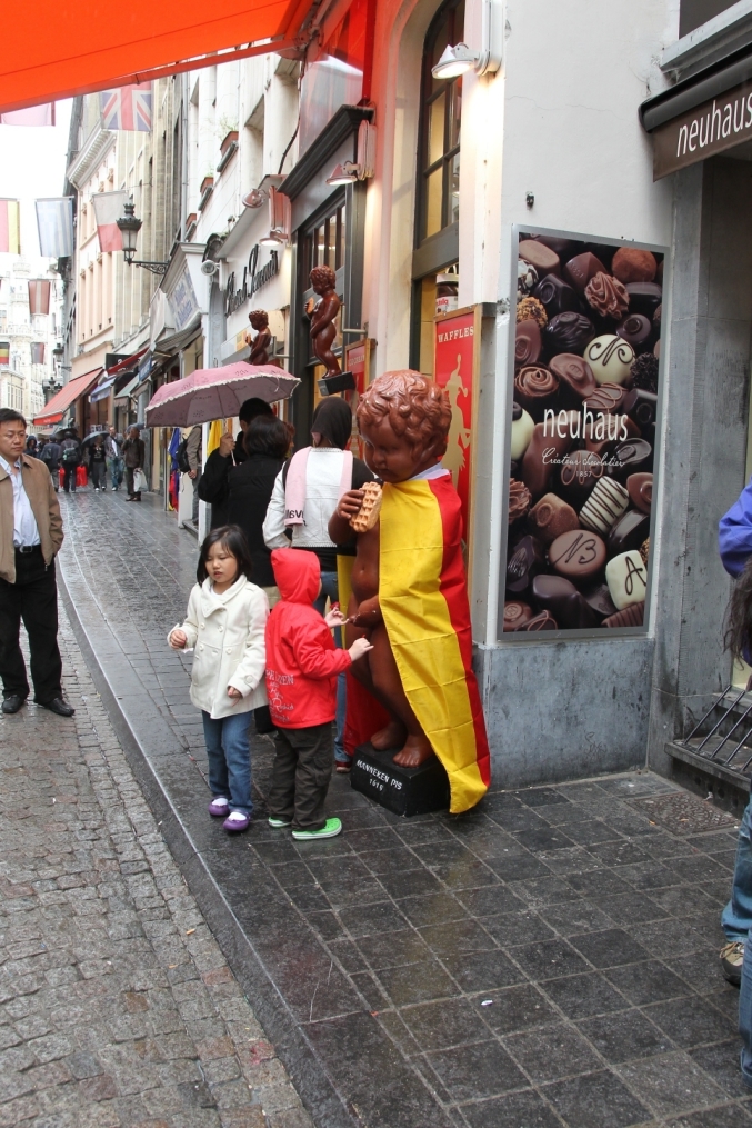 Брюссель. Город перед матчем