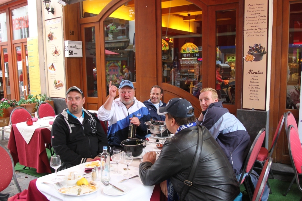 Брюссель. Город перед матчем