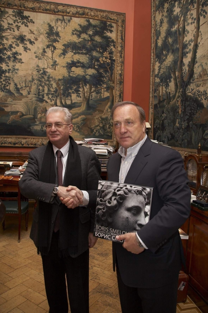 Дик Адвокаат в Эрмитаже