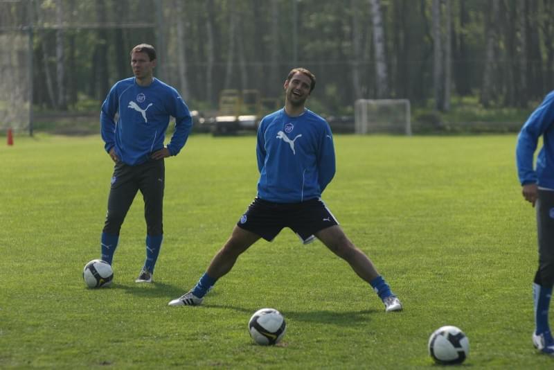 Открытая тренировка команды ФК «Зенит» в Удельном парке перед матчем с ФК «Динамо»