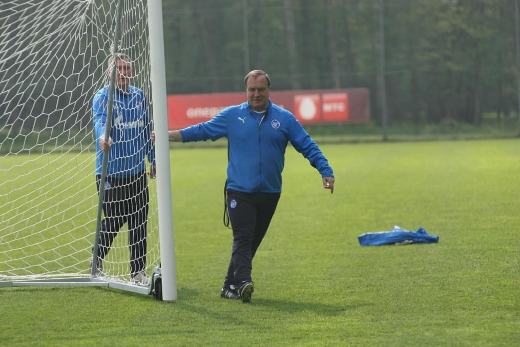 Открытая тренировка команды ФК «Зенит» в Удельном парке перед матчем с ФК «Динамо»