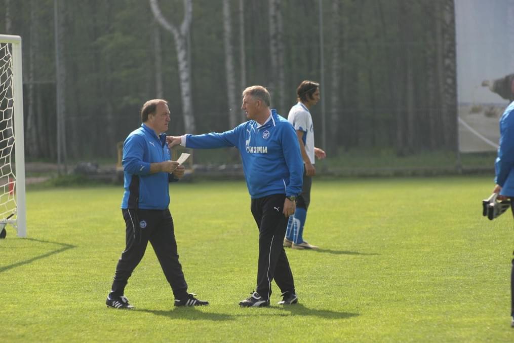 Открытая тренировка команды ФК «Зенит» в Удельном парке перед матчем с ФК «Динамо»