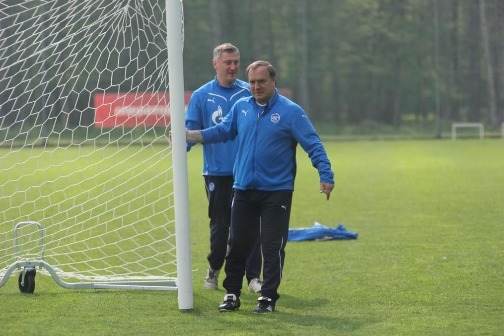 Открытая тренировка команды ФК «Зенит» в Удельном парке перед матчем с ФК «Динамо»