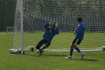 Открытая тренировка команды ФК «Зенит» в Удельном парке перед матчем с ФК «Динамо»