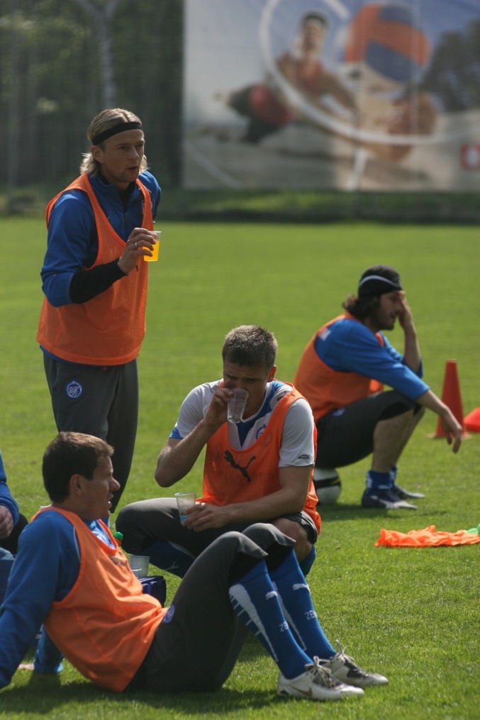 Открытая тренировка команды ФК