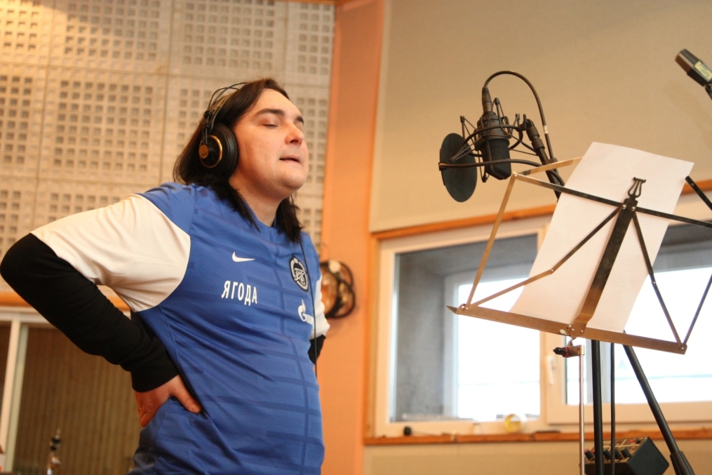 Запись песни Мы верим в Зенит!