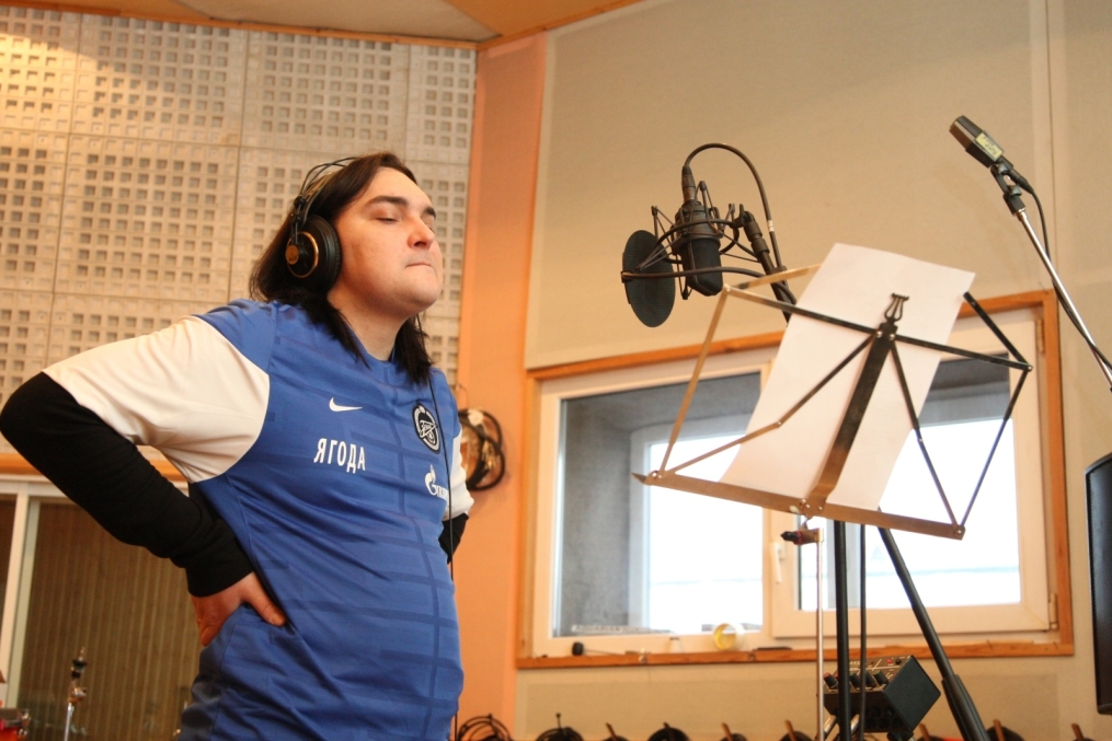 Запись песни Мы верим в Зенит!