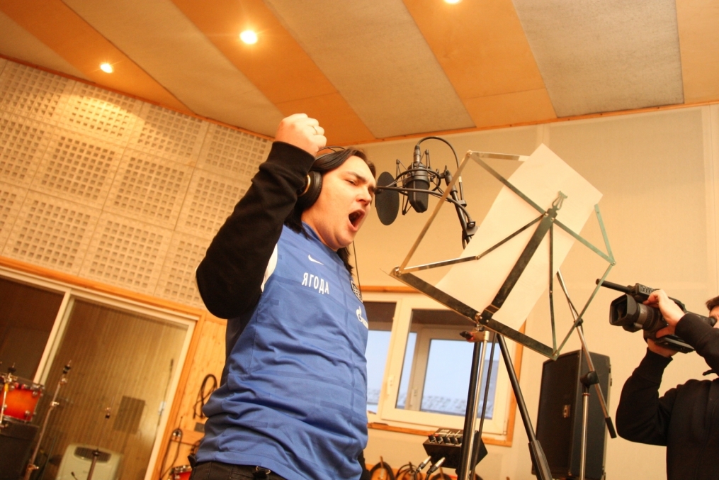 Запись песни Мы верим в Зенит!