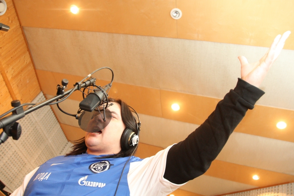 Запись песни Мы верим в Зенит!