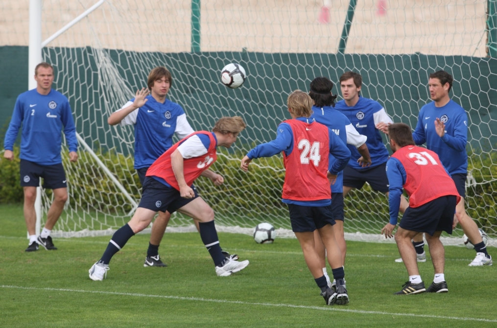 «Зенит» на первом предсезонном сборе в Объединённые Арабские Эмираты (Дубай)