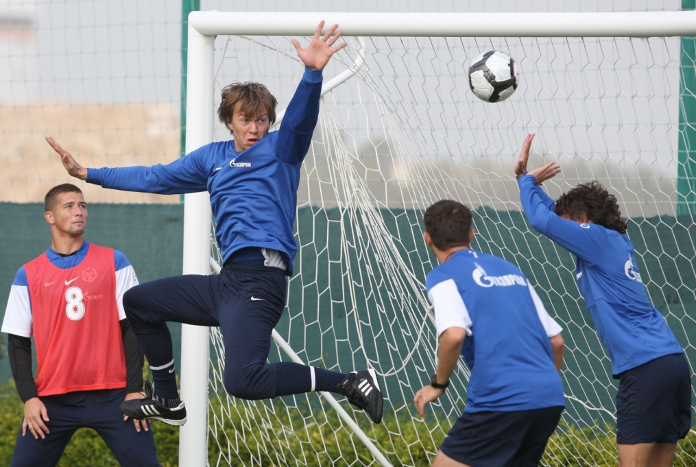 «Зенит» на первом предсезонном сборе в Объединённые Арабские Эмираты (Дубай)