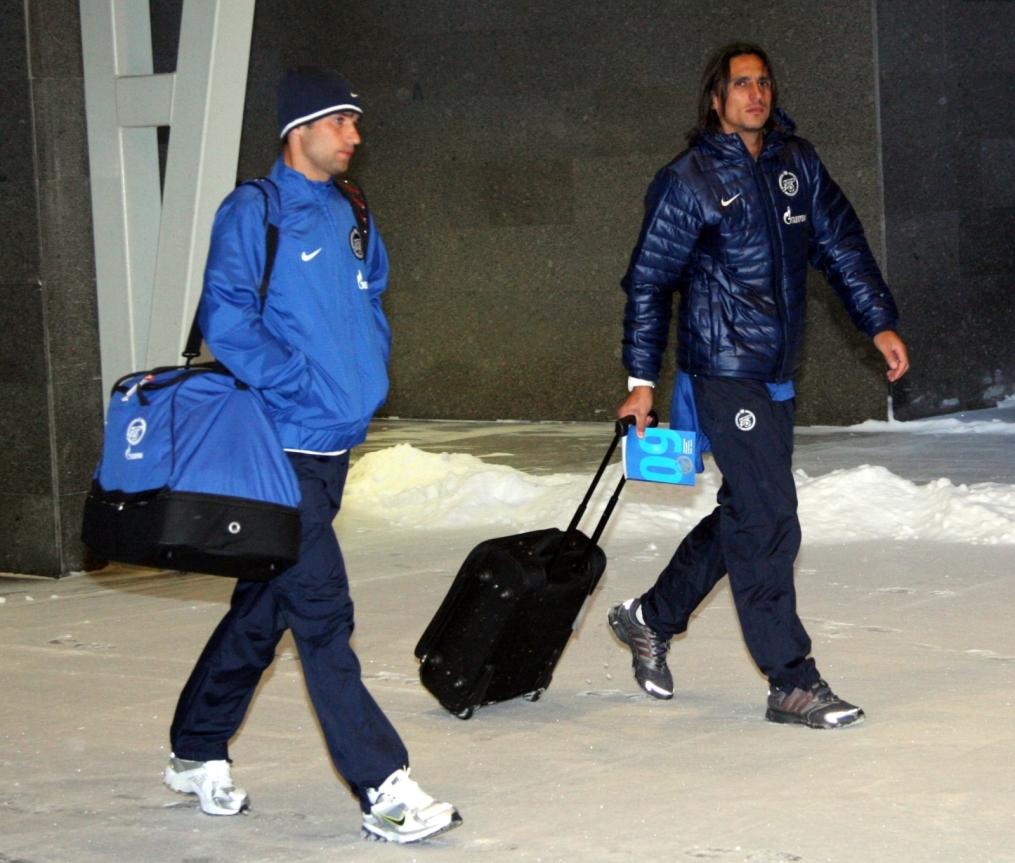 Зенит отправился на второй сбор в испанскую Ла—Мангу