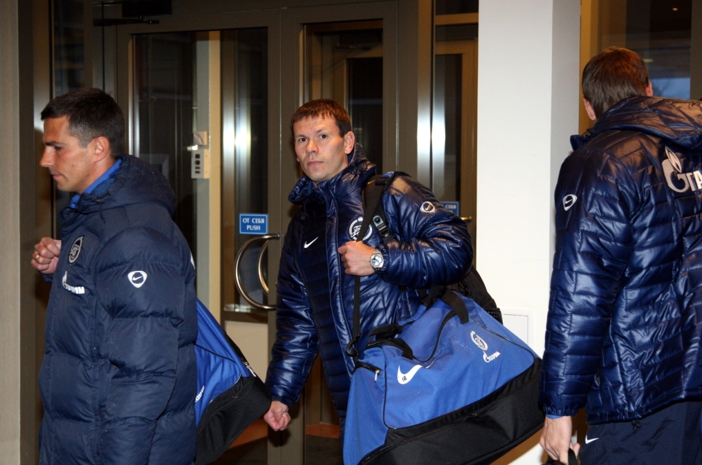 Зенит отправился на второй сбор в испанскую Ла—Мангу