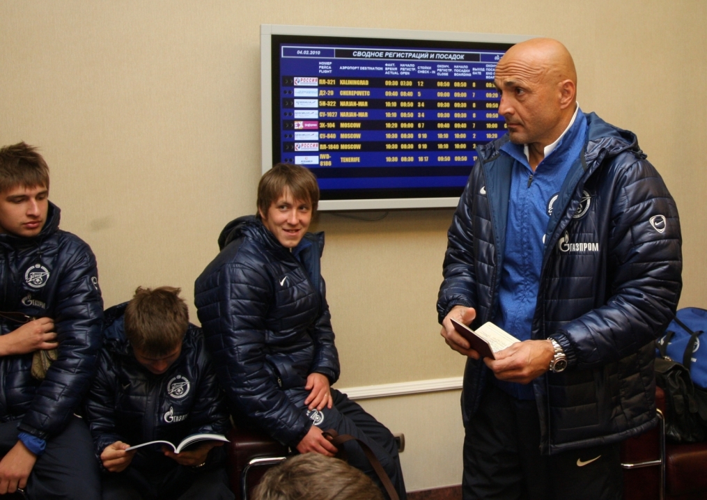 Зенит отправился на второй сбор в испанскую Ла—Мангу