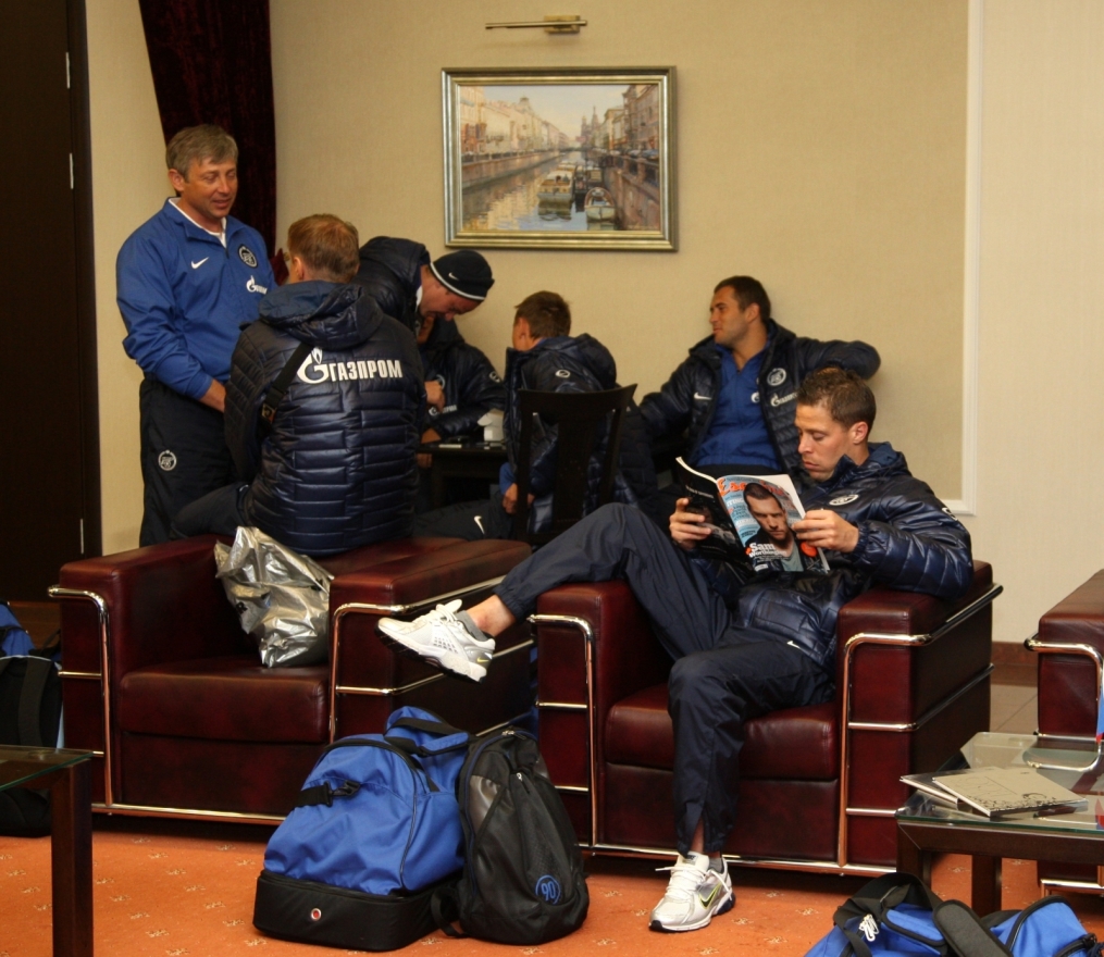 Зенит отправился на второй сбор в испанскую Ла—Мангу