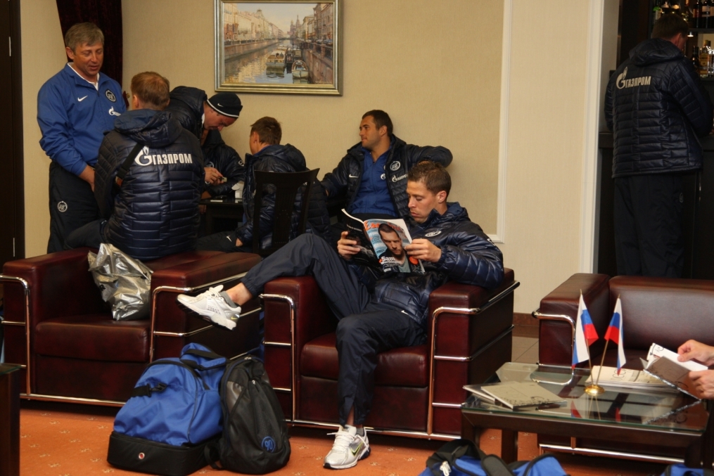 Зенит отправился на второй сбор в испанскую Ла—Мангу