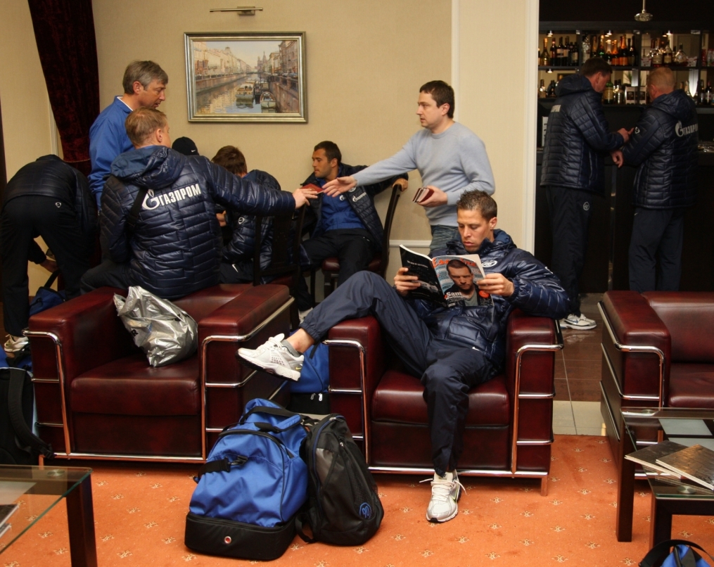 Зенит отправился на второй сбор в испанскую Ла—Мангу