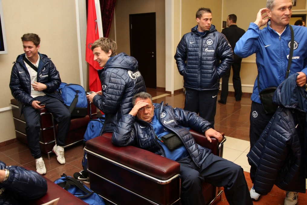 Зенит отправился на второй сбор в испанскую Ла—Мангу