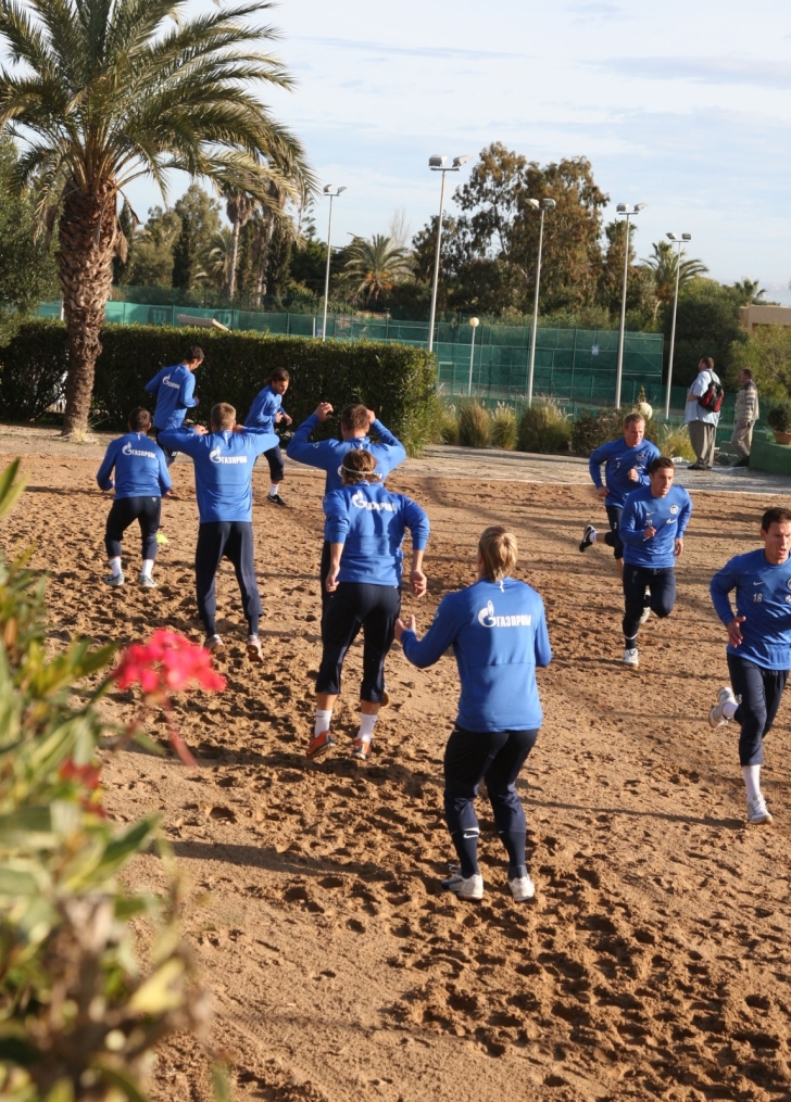 «Зенит» на втором предсезонном сборе в Ла—Манге (Испания)