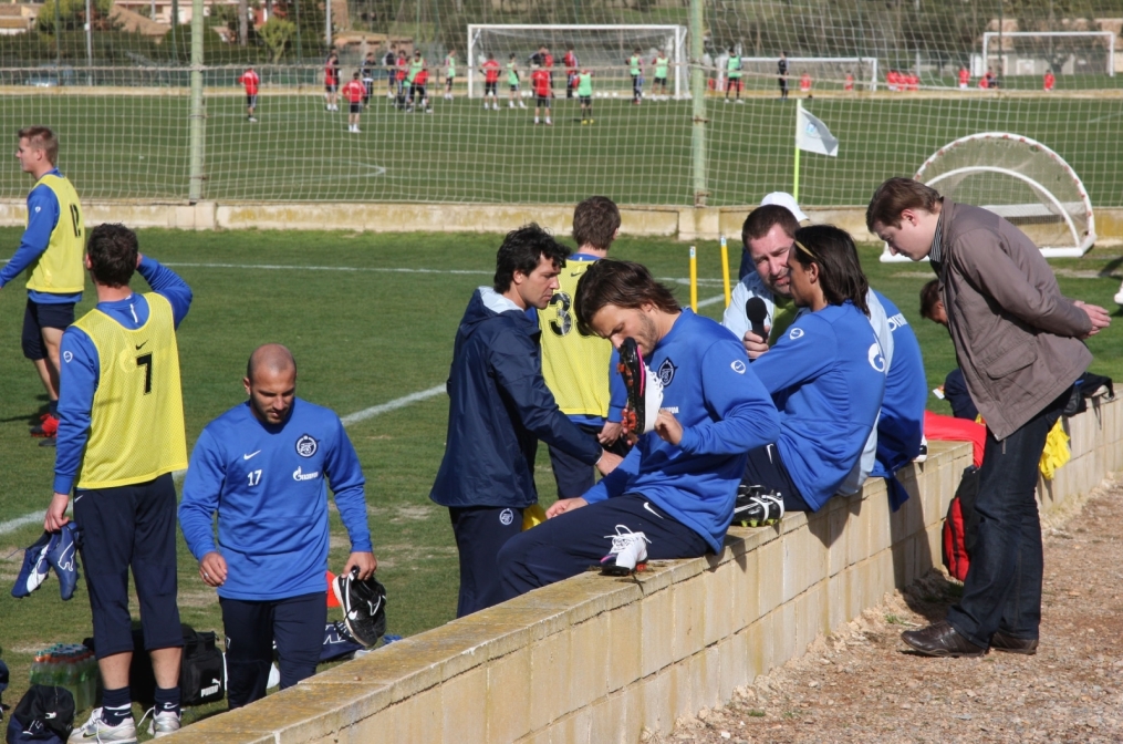 «Зенит» на втором предсезонном сборе в Ла—Манге (Испания)
