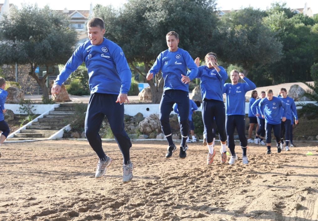 «Зенит» на втором предсезонном сборе в Ла—Манге (Испания)