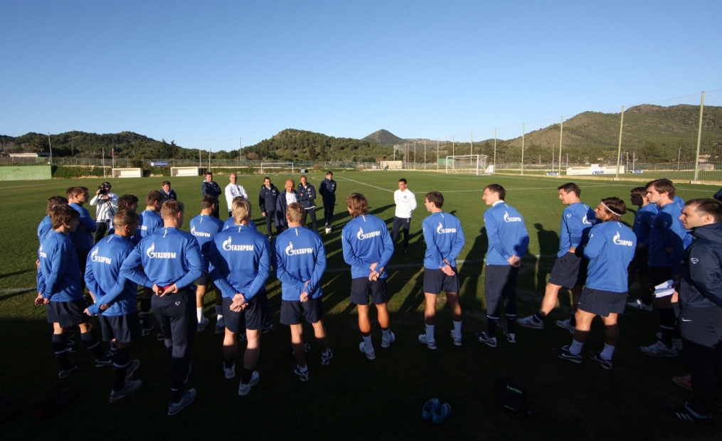 «Зенит» на  предсезонном сборе в Ла—Манге (Испания)