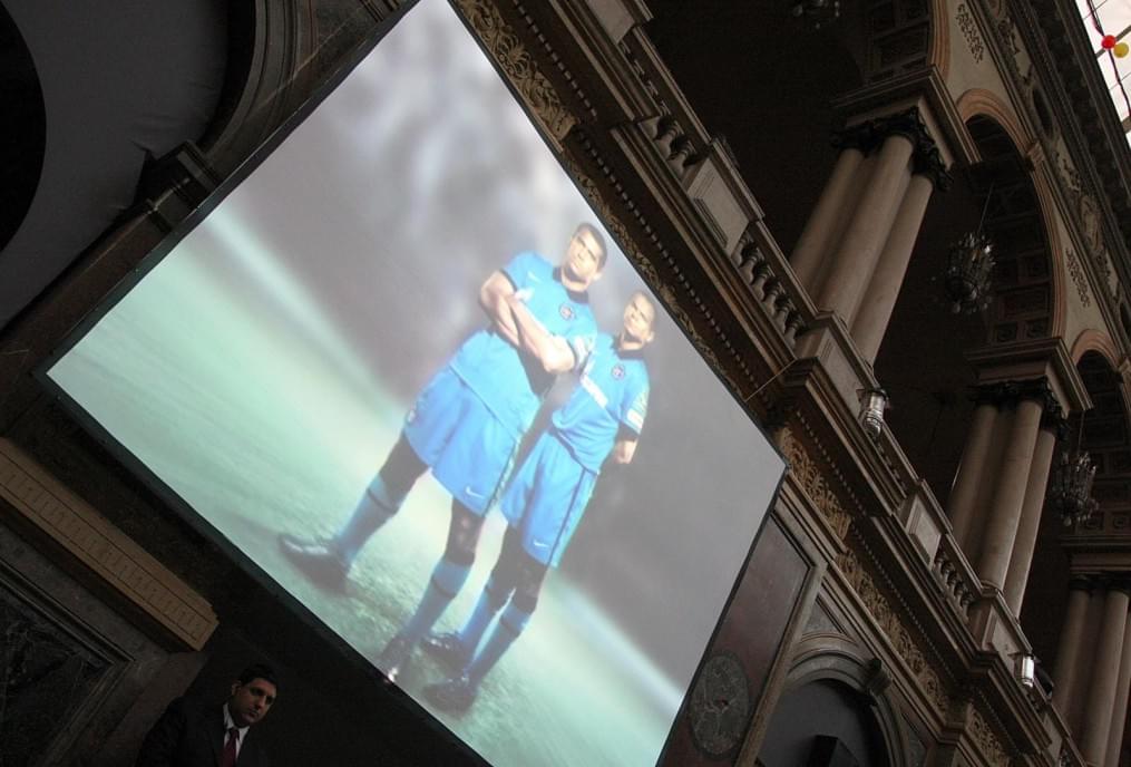 Презентация новой игровой формы от компании Nike