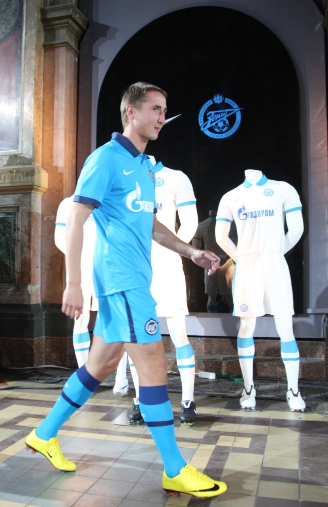 Презентация новой игровой формы от компании Nike