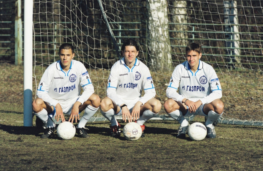2002 год. Легионеры ФК «Зенит».