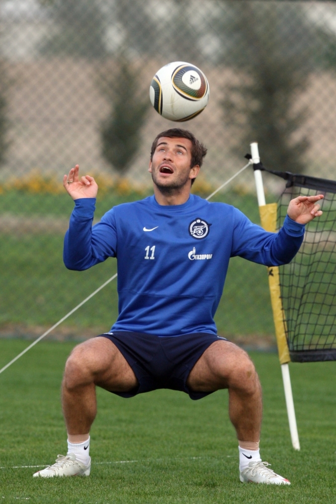 Футболисты ФК «Зенит» на четвертом  предсезонном сборе в Сиде